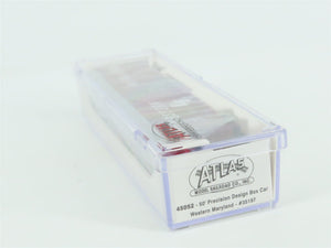 N Scale Atlas 45052 WM Western Maryland 50' Single Door Boxcar #35197