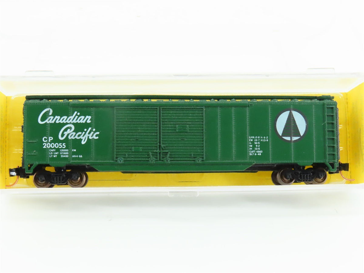 N Scale Atlas 3608 CP Canadian Pacific 50&#39; Double Door Boxcar #200055