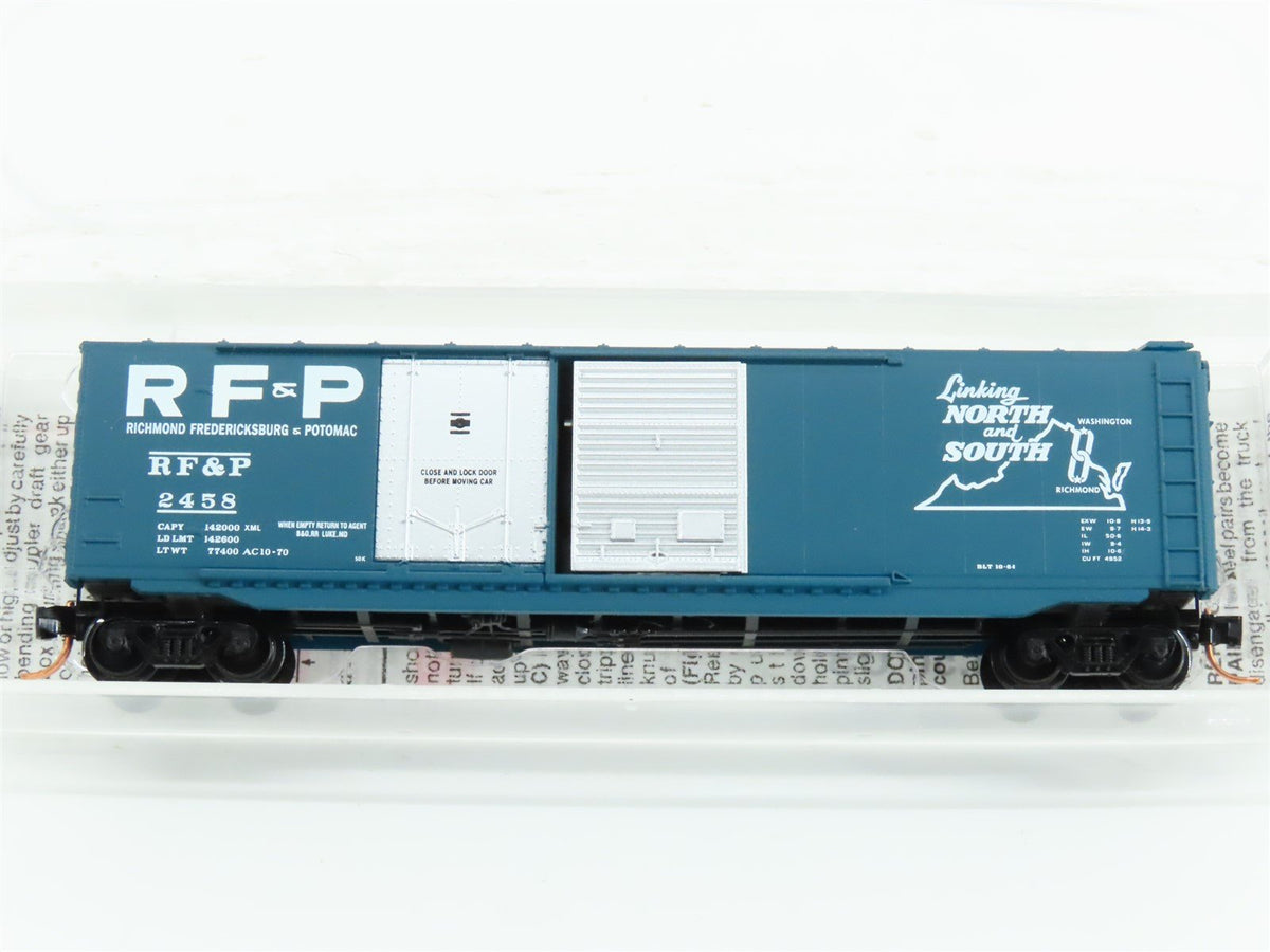 N Micro-Trains MTL 33020 RF&amp;P Richmond Fredericksburg &amp; Potomac Box Car #2458