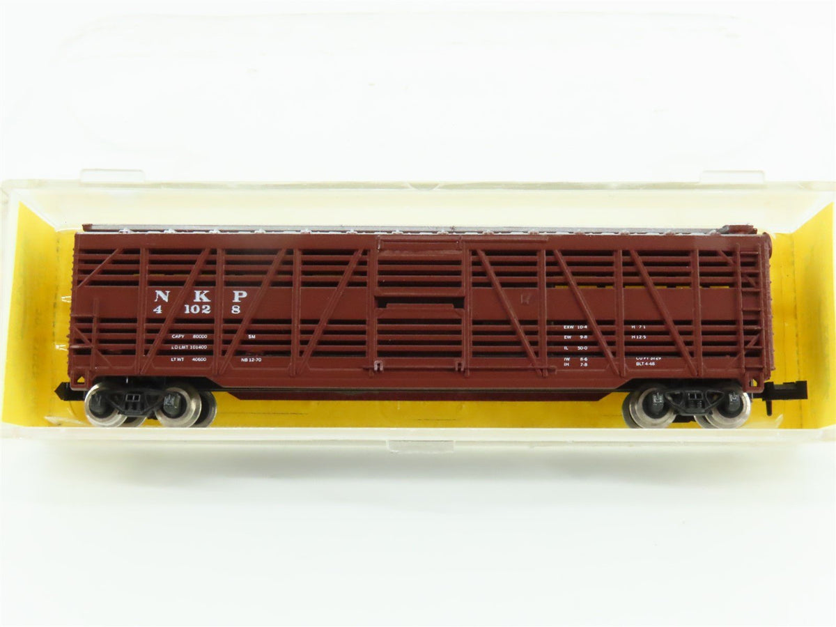 N Scale Atlas 3547 NKP Nickel Plate Road 50&#39; Stock Car #41028