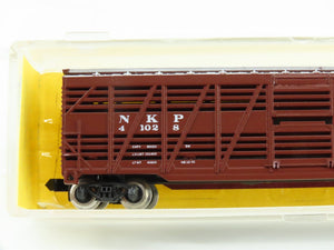 N Scale Atlas 3547 NKP Nickel Plate Road 50' Stock Car #41028