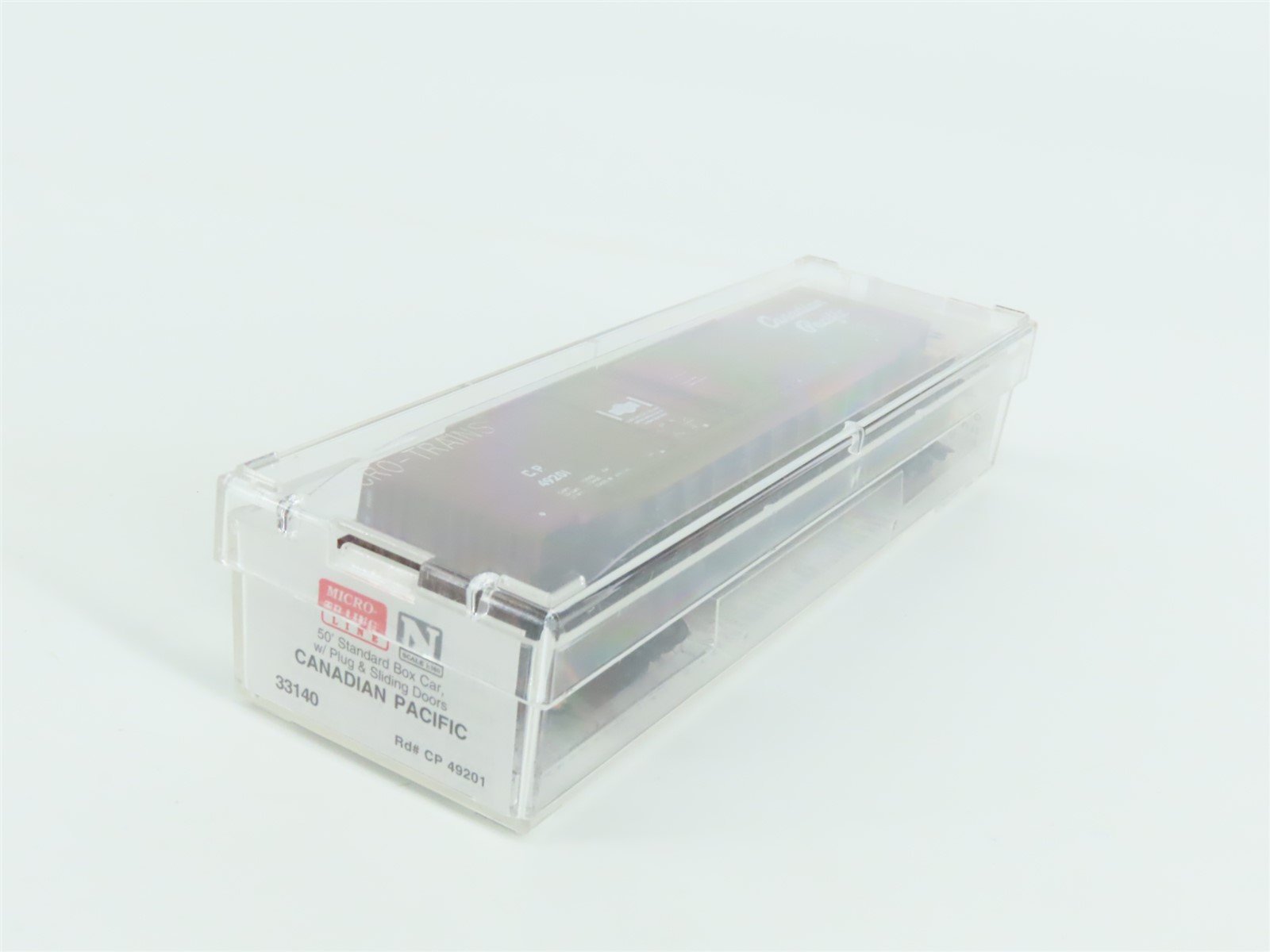 N Scale Micro-Trains MTL 33140 CP Canadian Pacific Railroad 50' Box Car #49201