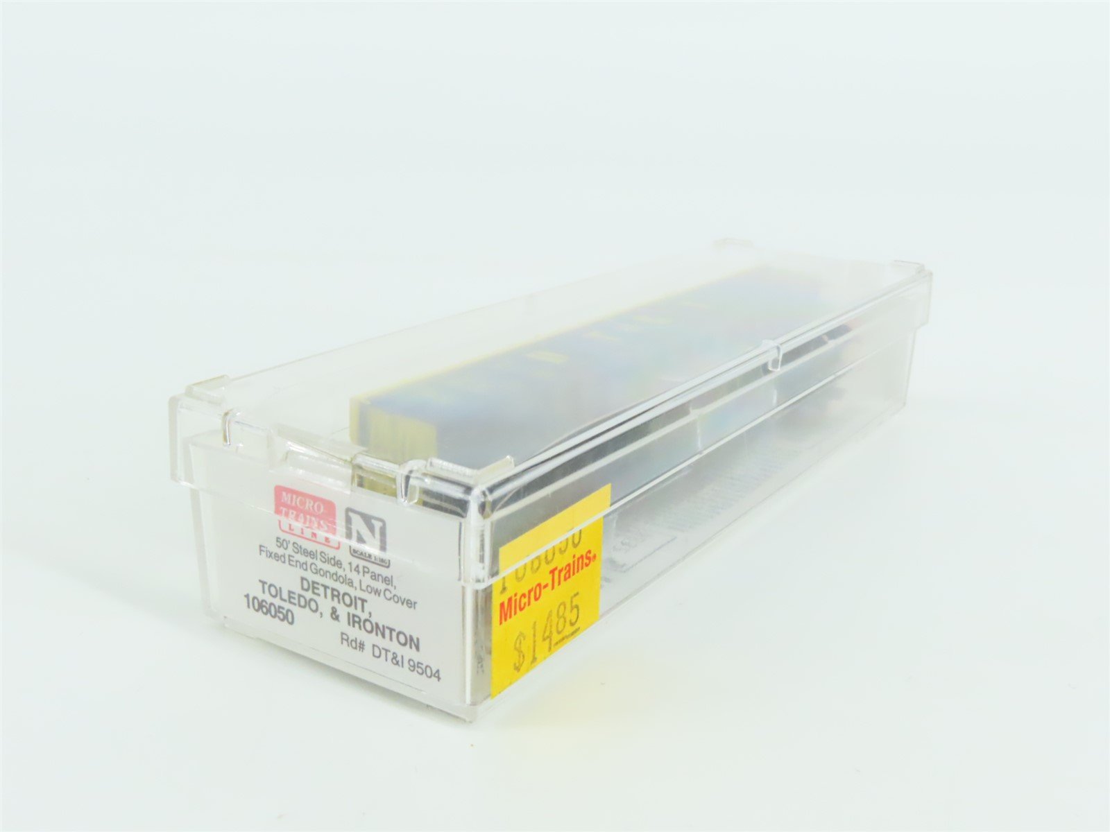 N Scale Micro-Trains MTL 106050 DTI Detroit Toledo & Ironton 50' Gondola #9504