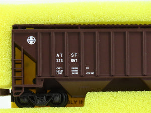 N Scale Precision Masters 1402 ATSF Santa Fe 3-Bay Covered Hopper #313061