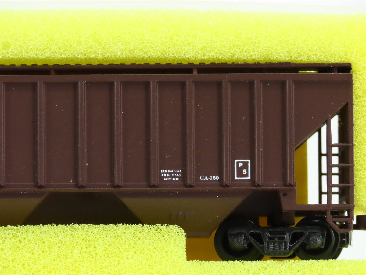 N Scale Precision Masters 1402 ATSF Santa Fe 3-Bay Covered Hopper #313061