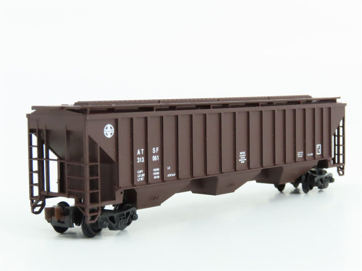 N Scale Precision Masters 1402 ATSF Santa Fe 3-Bay Covered Hopper #313061