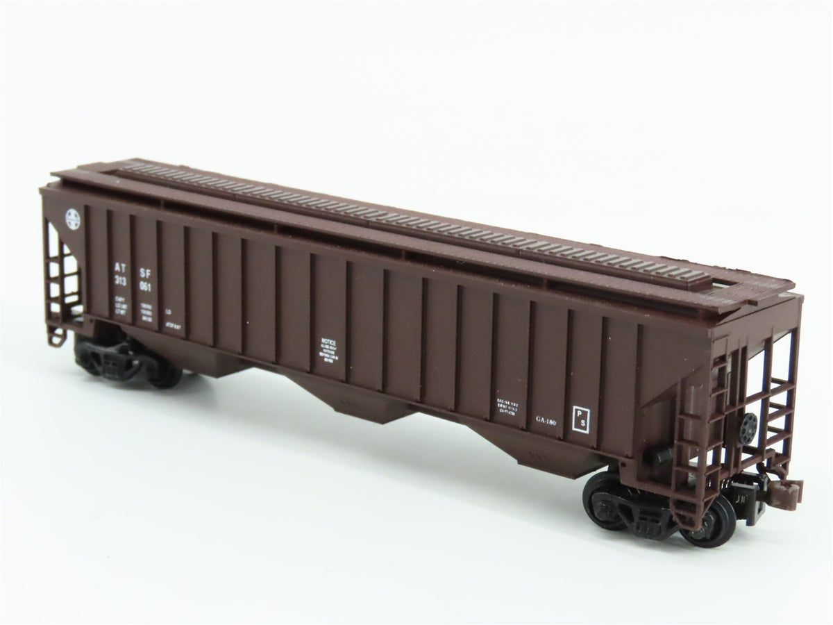 N Scale Precision Masters 1402 ATSF Santa Fe 3-Bay Covered Hopper #313061