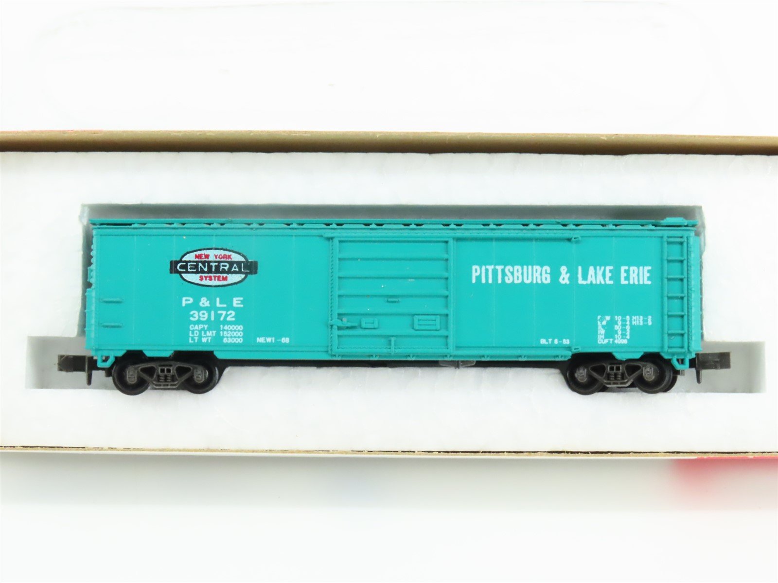 N Con-Cor 1455 PLE Pittsburgh & Lake Erie/New York Central 50' Reefer #39172