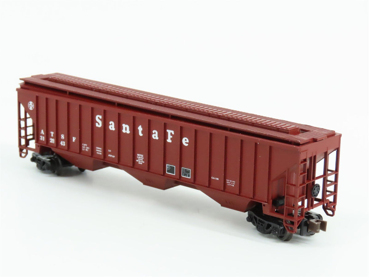 N Scale Precision Masters 1402 ATSF Santa Fe 3-Bay Covered Hopper #312943