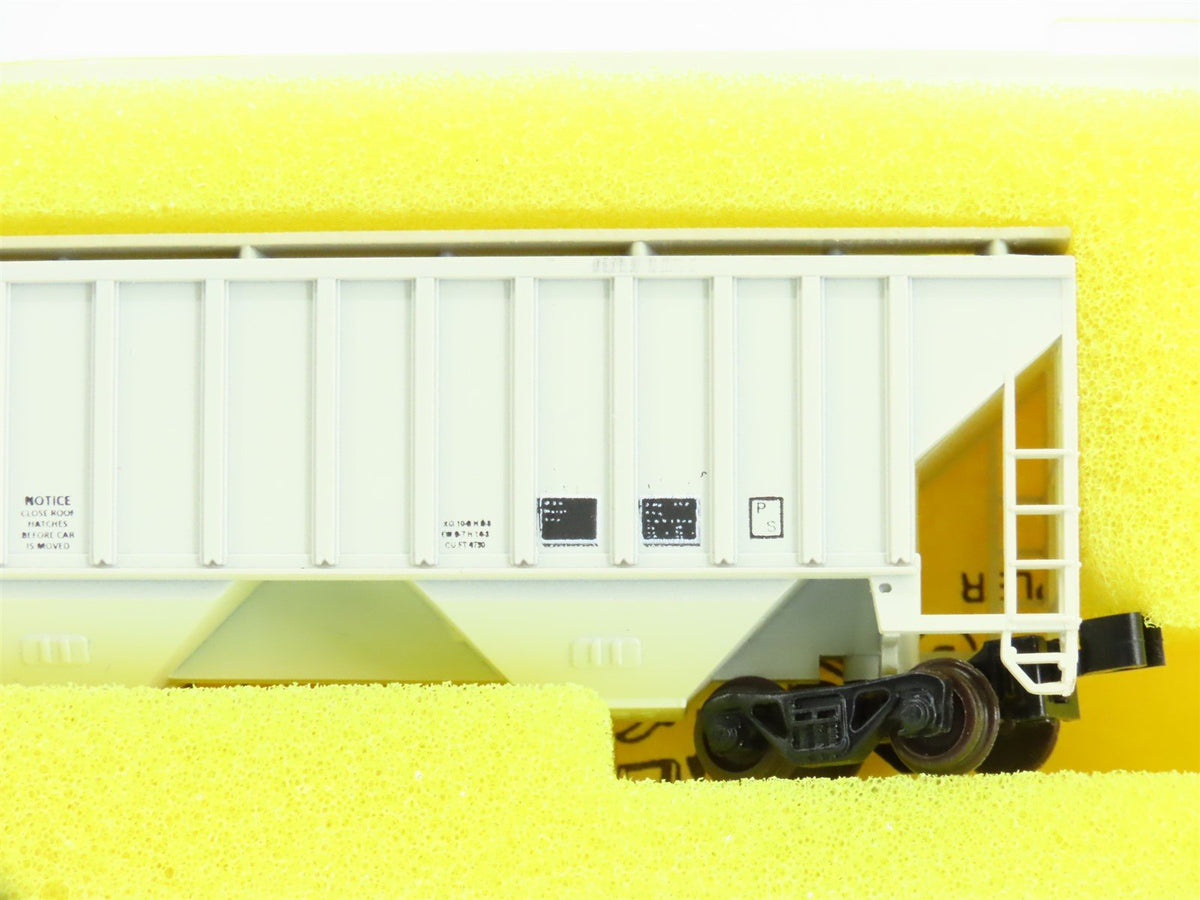 N Scale Precision Masters 1408 PLCX PS Leasing 3-Bay Covered Hopper #22099