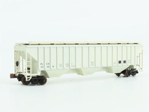 N Scale Precision Masters 1408 PLCX PS Leasing 3-Bay Covered Hopper #22099