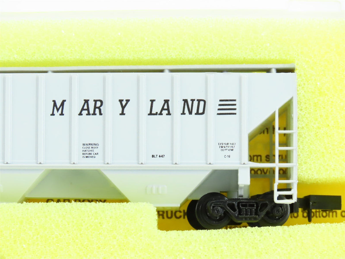 N Scale Precision Masters WM Western Maryland 3-Bay Covered Hopper #4712