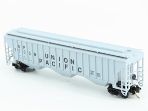 N Scale Precision Masters 1401 UP Union Pacific 3-Bay Hopper Custom Road #73058