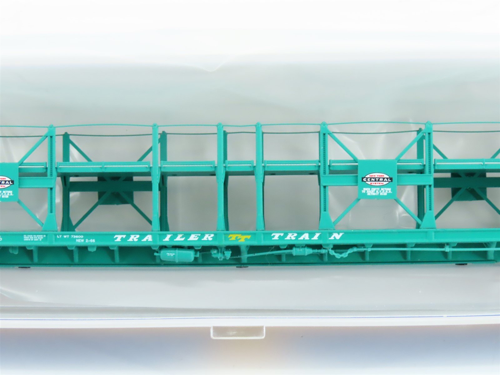 N Scale Athearn ATH15031 BTTX New York Central 89' Auto Rack Flatcar #913211