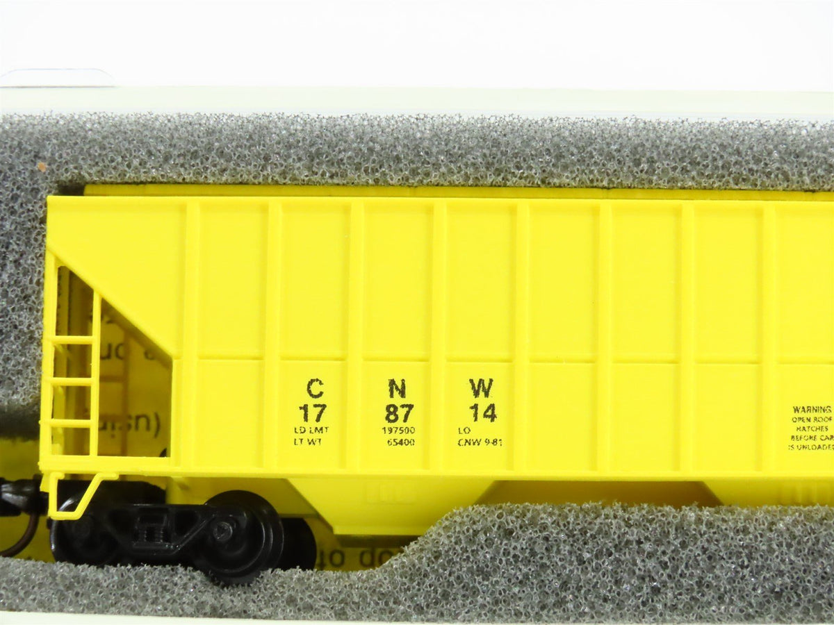 N Scale Precision Masters 17091 CNW Chicago Northwestern 3-Bay Hopper #178714