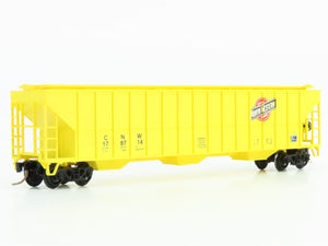 N Scale Precision Masters 17091 CNW Chicago Northwestern 3-Bay Hopper #178714