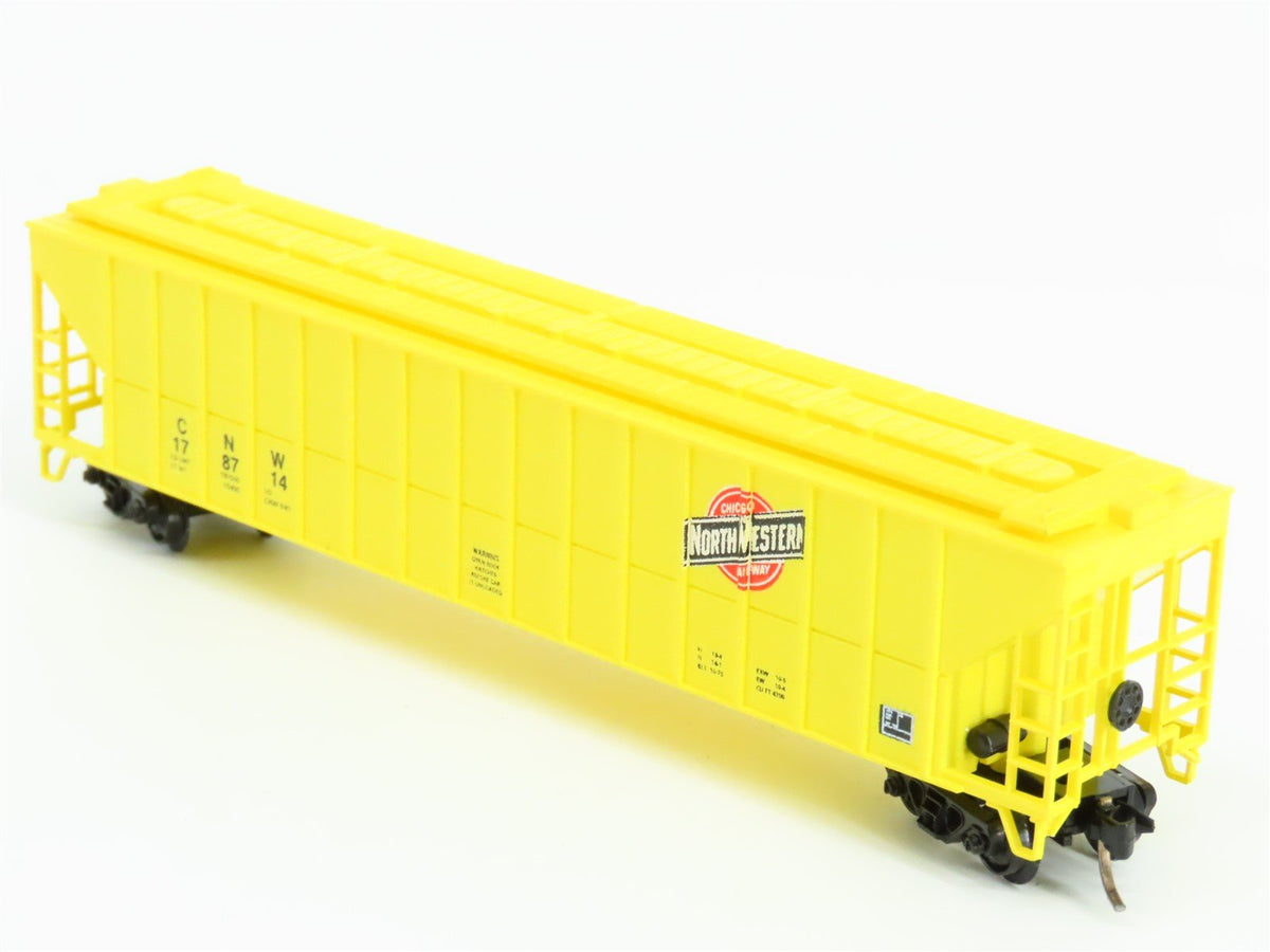 N Scale Precision Masters 17091 CNW Chicago Northwestern 3-Bay Hopper #178714