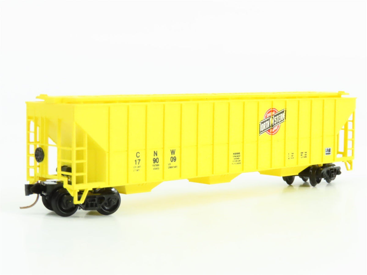 N Scale Precision Masters 17091 CNW Chicago Northwestern 3-Bay Hopper #179009