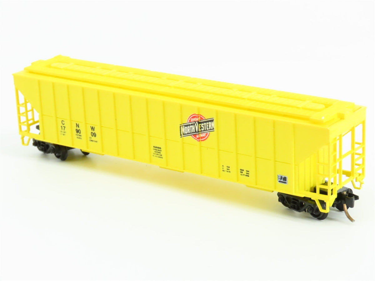 N Scale Precision Masters 17091 CNW Chicago Northwestern 3-Bay Hopper #179009