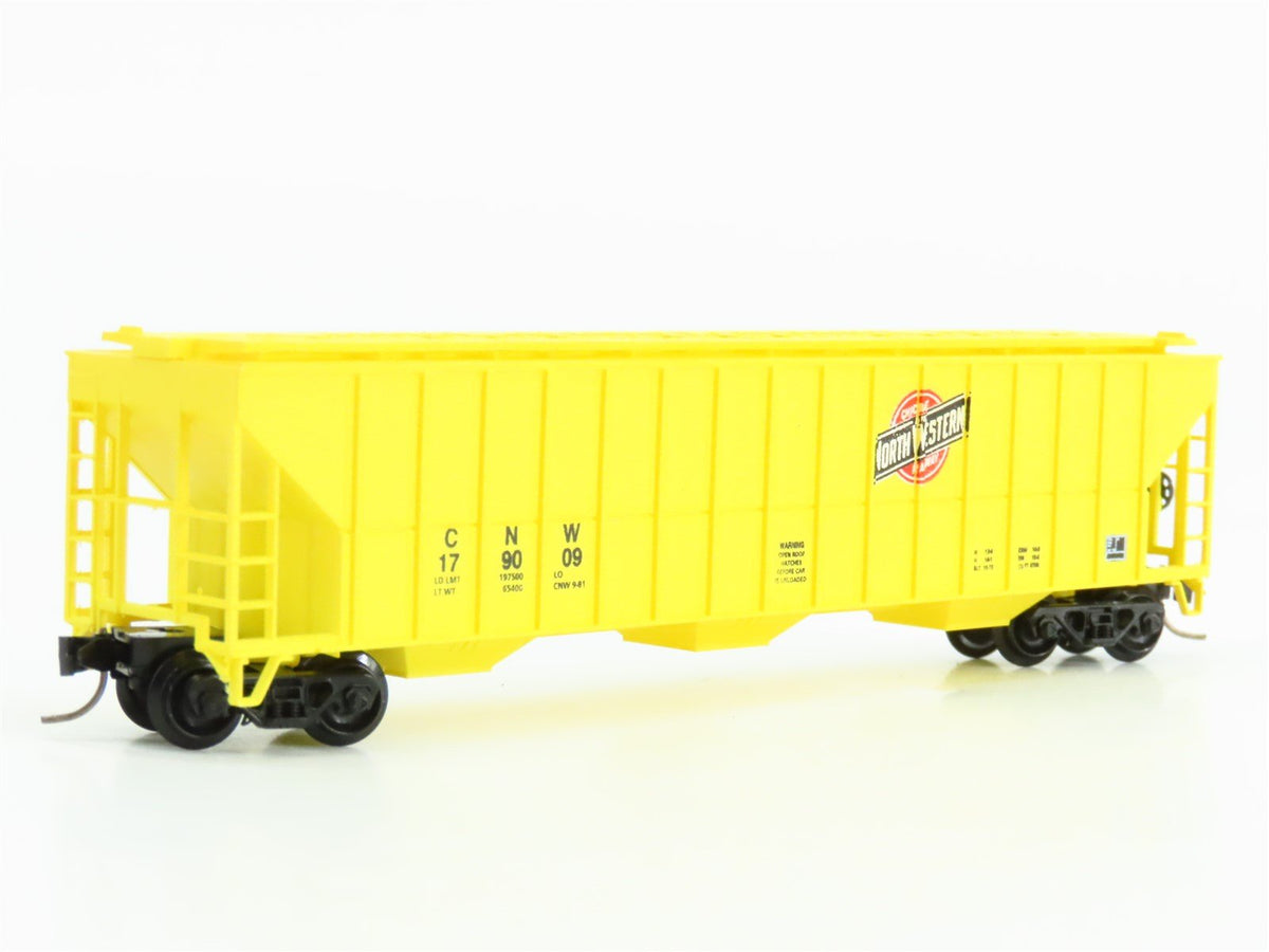 N Scale Precision Masters 17091 CNW Chicago Northwestern 3-Bay Hopper #179009