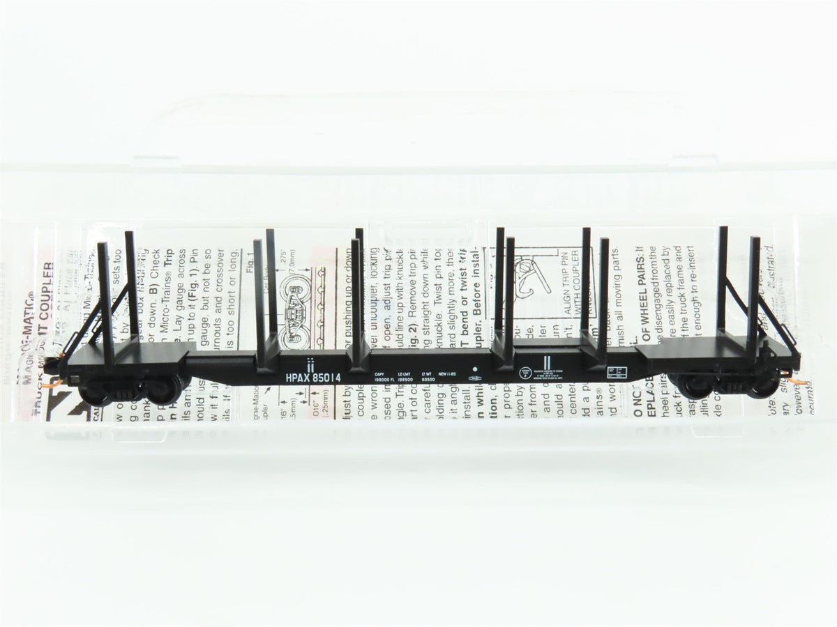 N Micro-Trains MTL 11500061 HPAX Hammermill Paper 65&#39; 100-Ton Log Car #85014