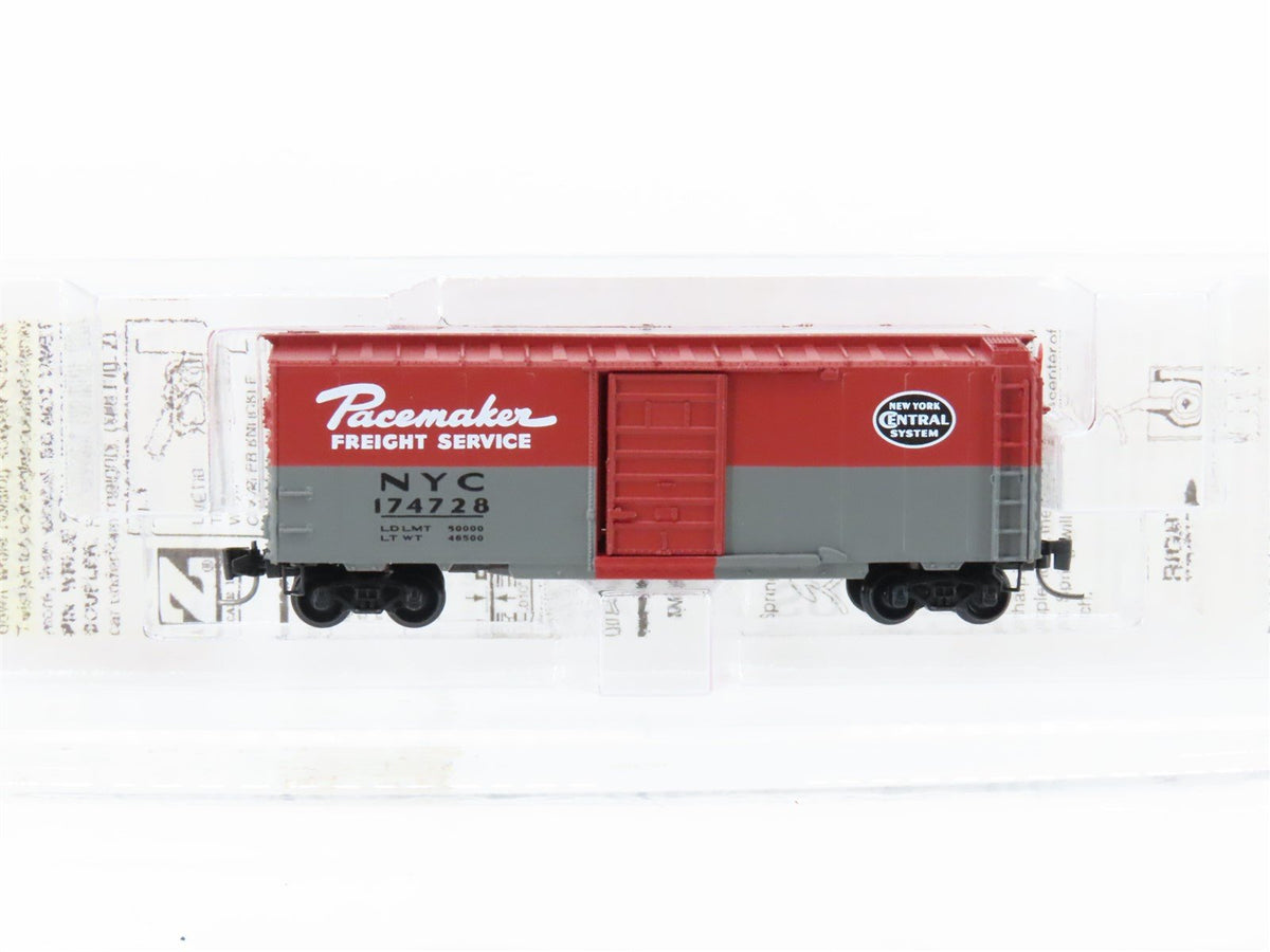 Z Micro-Trains MTL 14149-2 NYC New York Central &quot;Pacemaker&quot; 40&#39; Box Car #174728