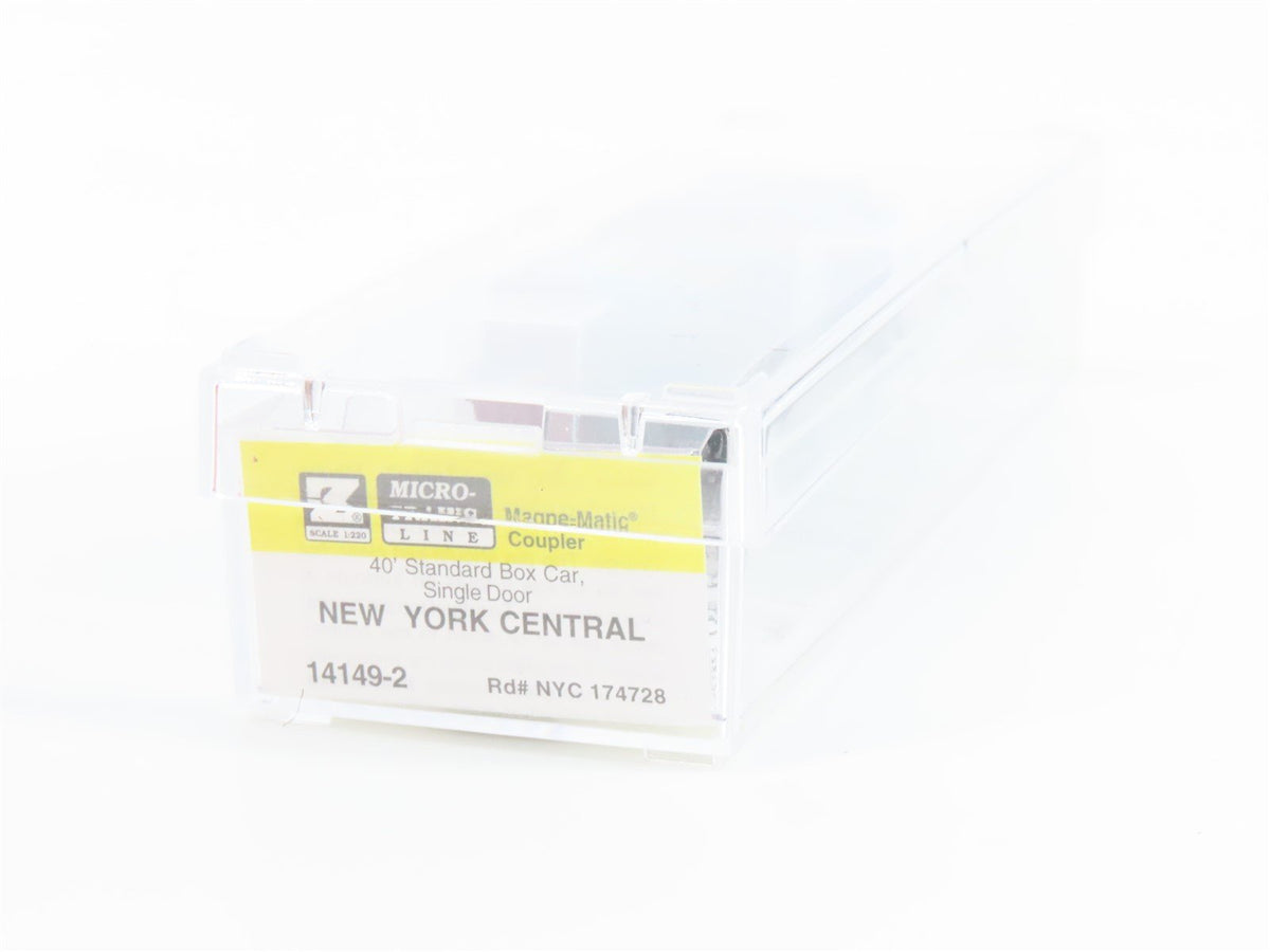 Z Micro-Trains MTL 14149-2 NYC New York Central &quot;Pacemaker&quot; 40&#39; Box Car #174728