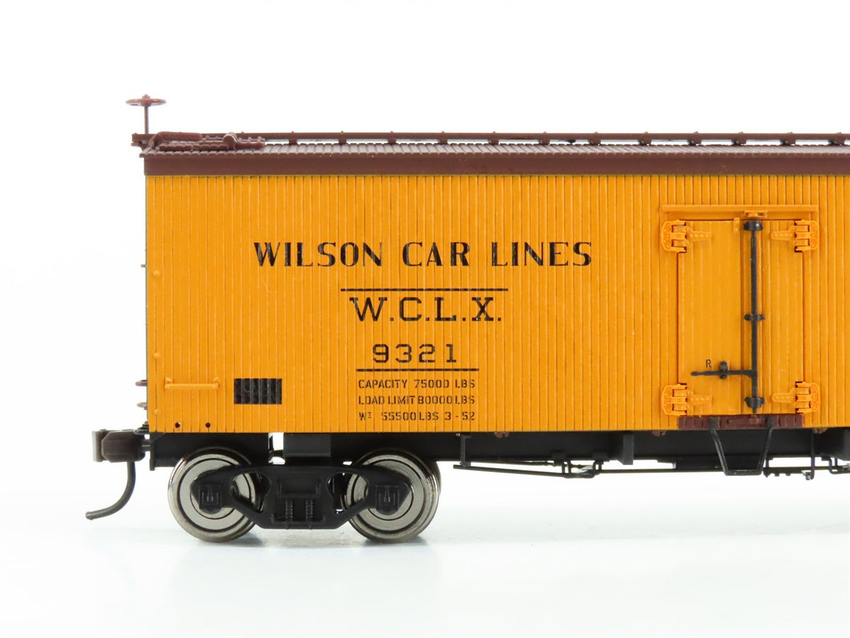 HO Scale Atlas Steam Era #6115-1 WCLX Wilson &amp; Co 36&#39; Wood Reefer #9321