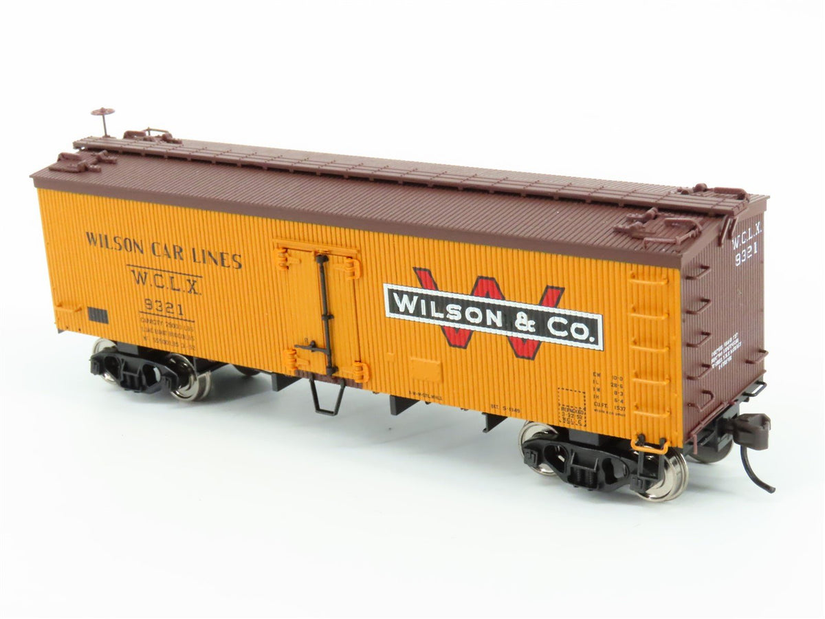 HO Scale Atlas Steam Era #6115-1 WCLX Wilson &amp; Co 36&#39; Wood Reefer #9321