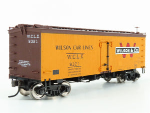 HO Scale Atlas Steam Era #6115-1 WCLX Wilson & Co 36' Wood Reefer #9321