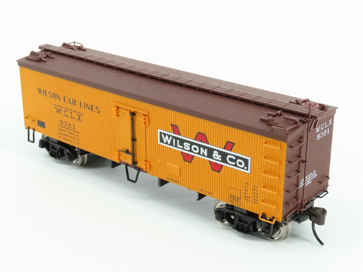 HO Scale Atlas Steam Era #6115-1 WCLX Wilson &amp; Co 36&#39; Wood Reefer #9321