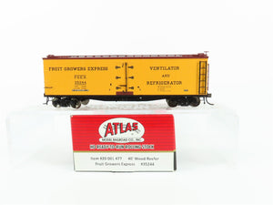 HO Atlas Master Line 20001477 FGEX Fruit Growers Express 40' Wood Reefer #35244