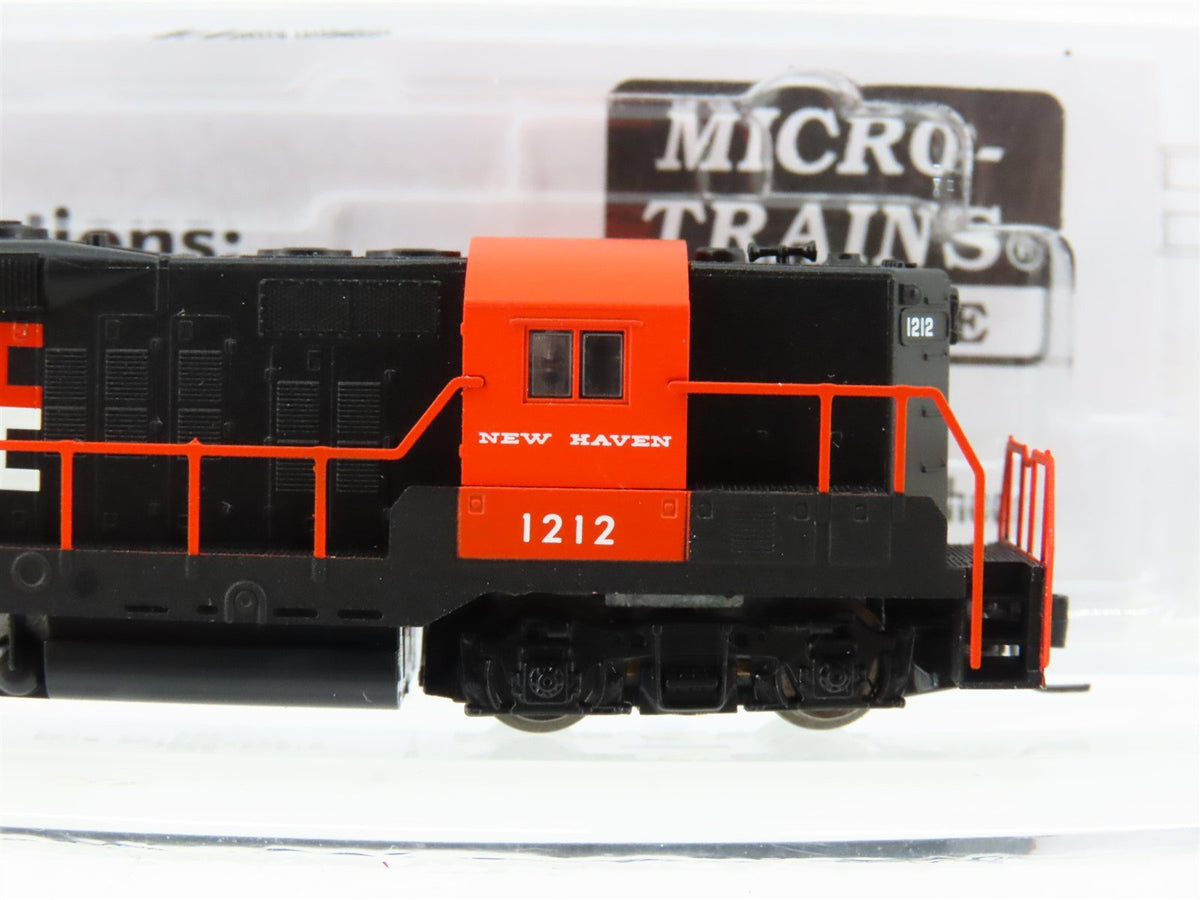 Z Scale Micro-Trains MTL 98201032 NH New Haven &quot;McGinnis&quot; EMD GP9 Diesel #1212