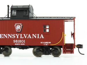 HO Walthers Platinum Line #932-7652 PRR Pennsylvania N6B Wood Caboose #981801