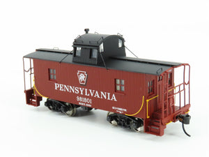 HO Walthers Platinum Line #932-7652 PRR Pennsylvania N6B Wood Caboose #981801