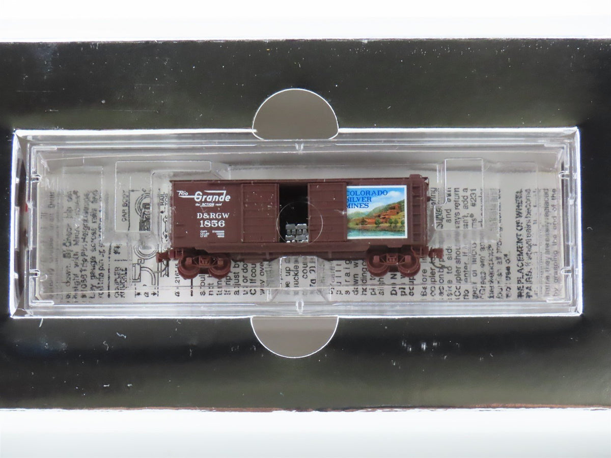 Z Micro-Trains MTL NSC Z06-01 D&amp;RGW &quot;Colorado Silver Mines&quot; Box Car #1856 w/Load