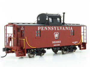 HO Walthers Platinum #932-7653 PRR Pennsylvania N6B Wood Caboose #980883