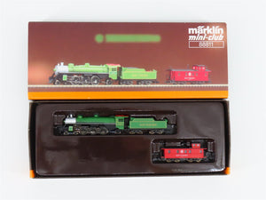 Z Scale Marklin Mini-Club 88811 SOU Southern 4-6-2 Steam #1401 w/ Caboose