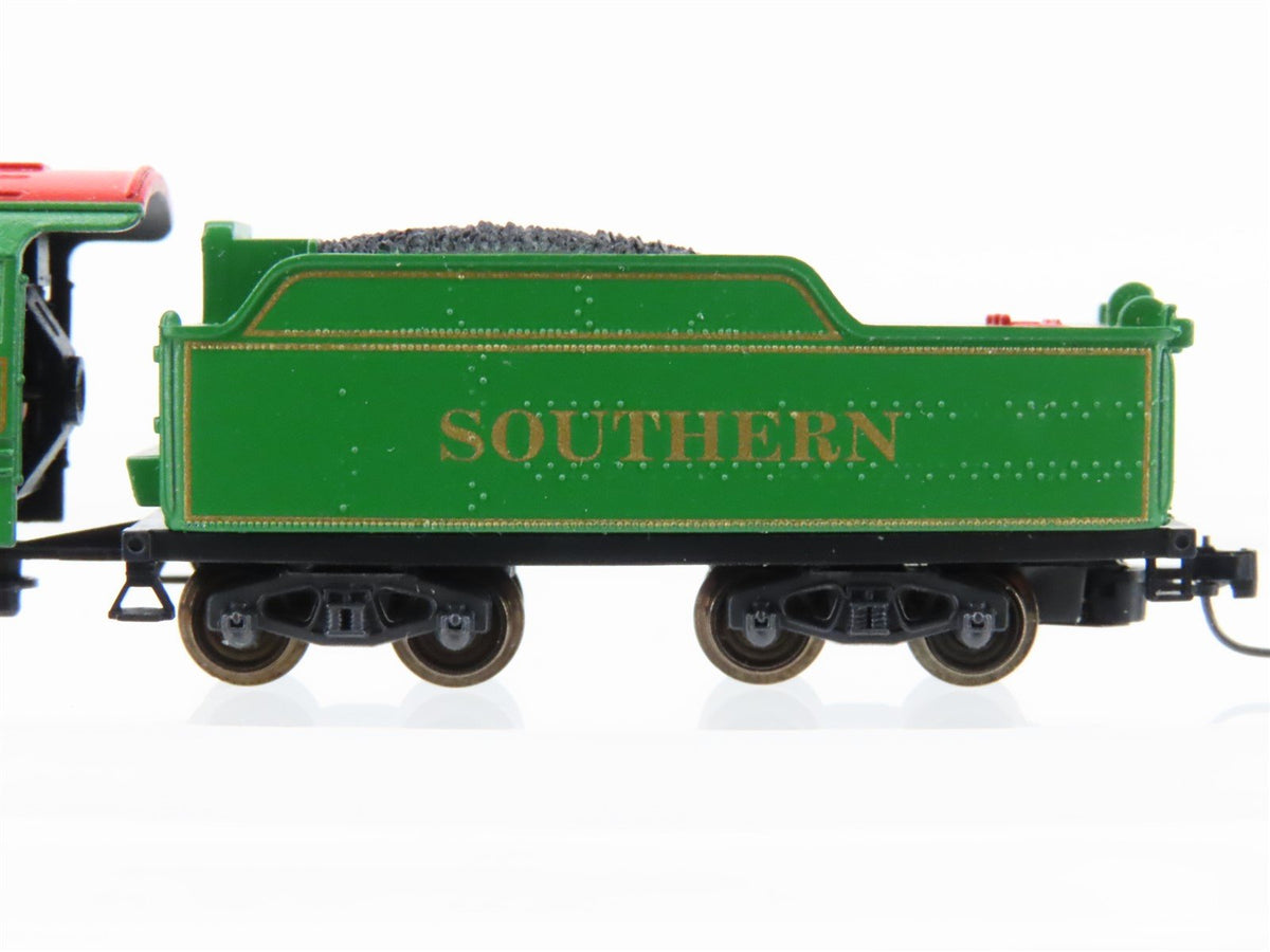 Z Scale Marklin Mini-Club 88811 SOU Southern 4-6-2 Steam #1401 w/ Caboose