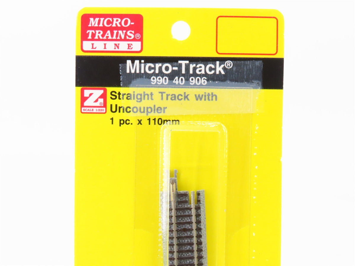 Z Scale Micro-Trains MTL 99040906 Micro-Track 110mm Straight Track w/ Uncoupler