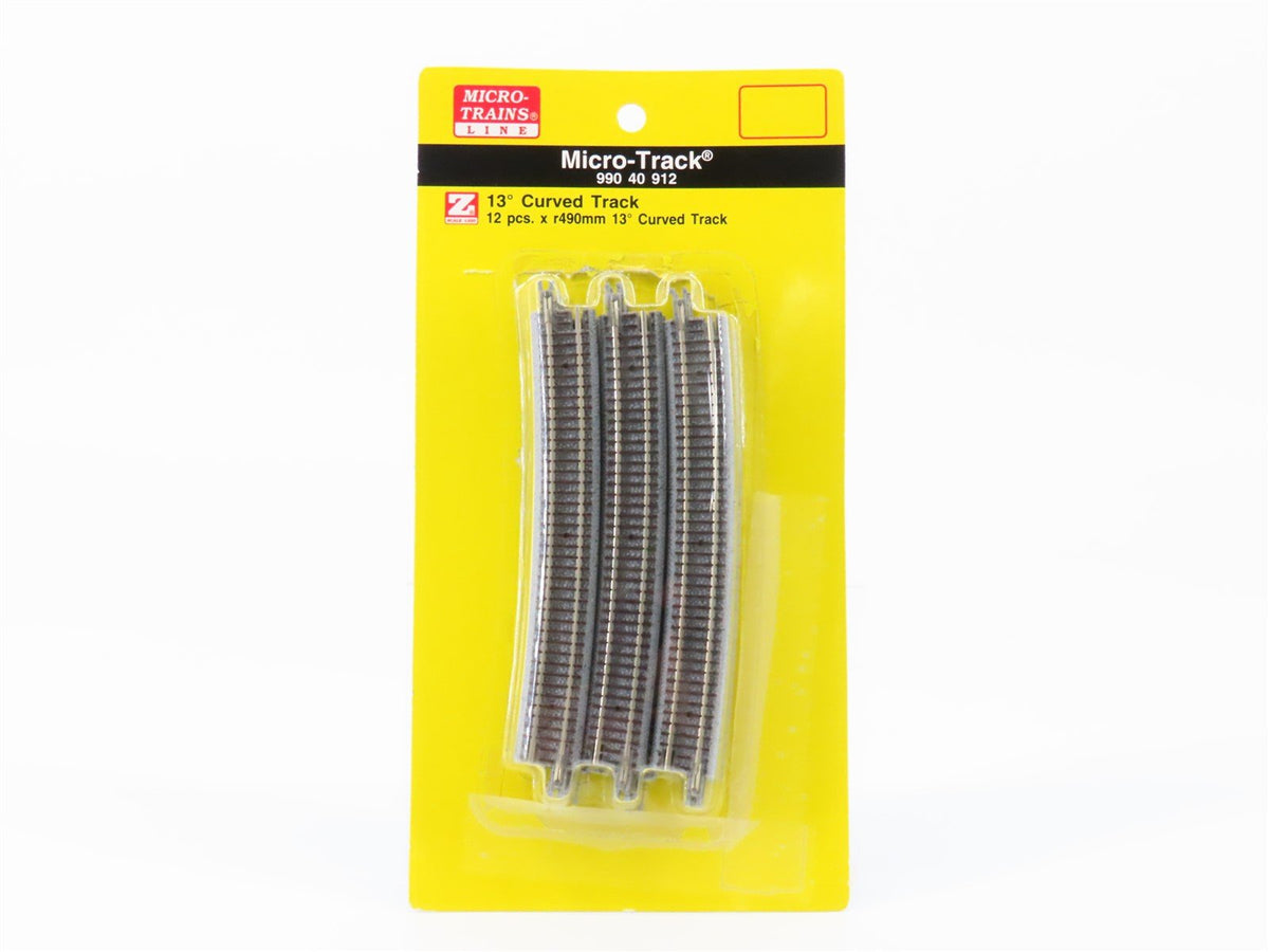 Z Scale Micro-Trains MTL 99040912 Micro-Track R490 13* Curved Track 12-Pack