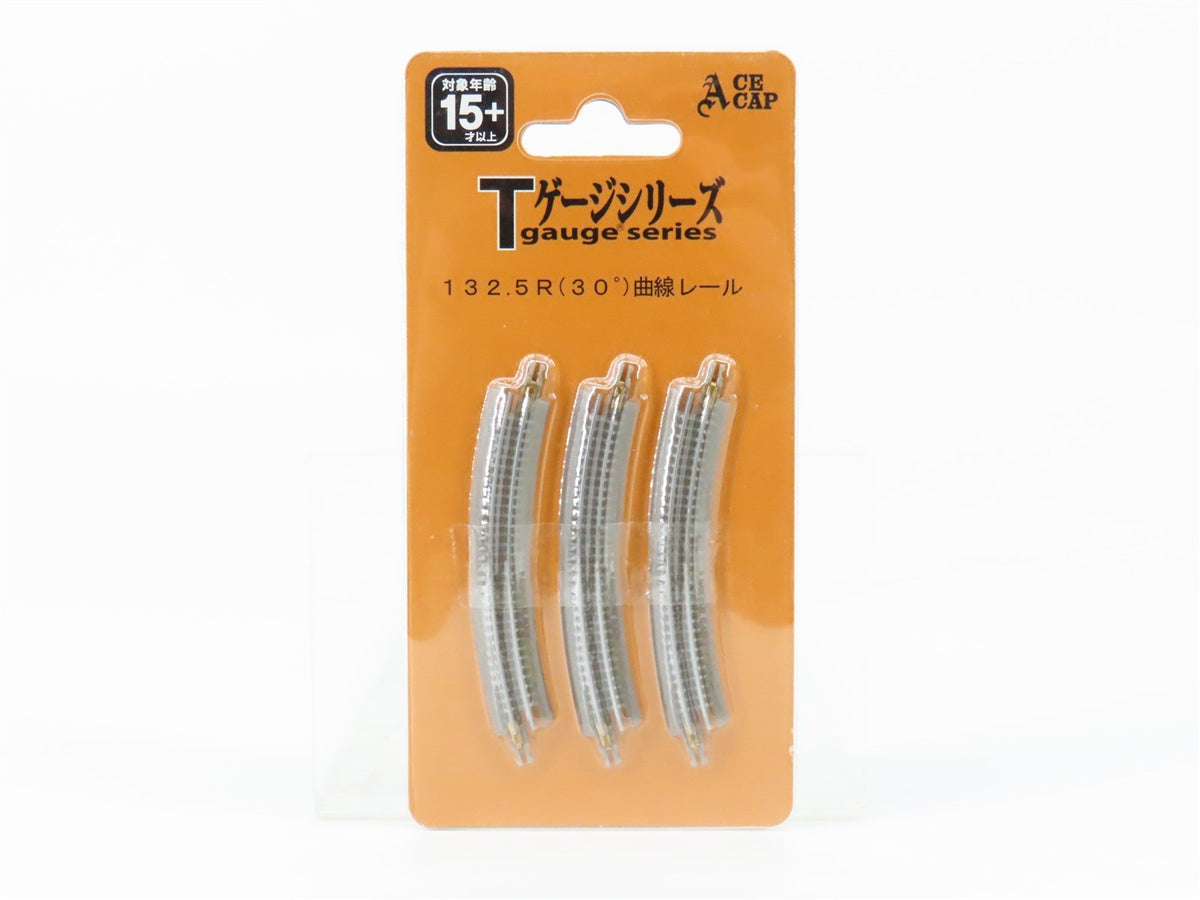 T Gauge 1/450 Scale Eishindo Ace Cap 132.5R 30* Curved Track 3-Pack