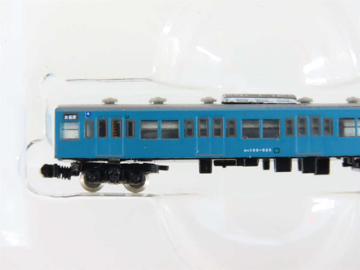 T Gauge 1/450 Eishindo Ace Cap 002 JR West Hanwa 103 KuHa/MoHa EMU 4-Unit Set