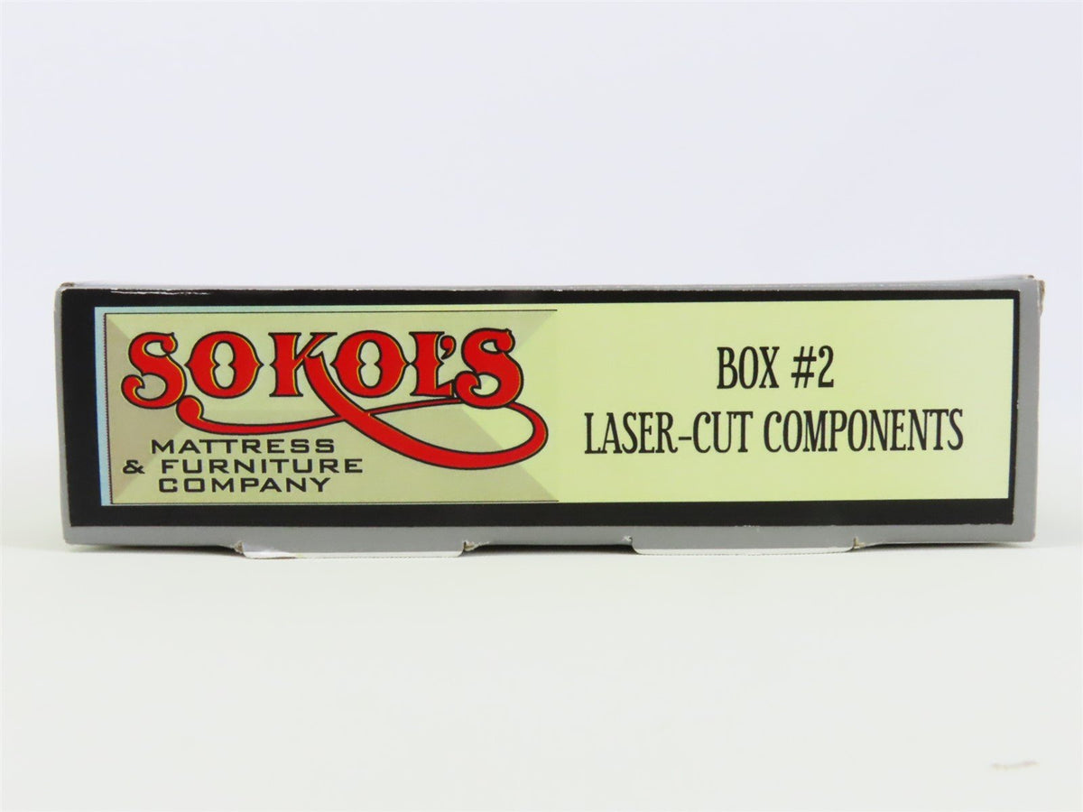 HO Scale Bar Mills Kit Box #1 &amp; 2 Sokol&#39;s Mattress &amp; Furniture Company - SEALED