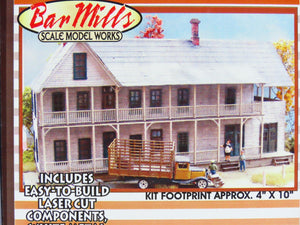 HO Scale Bar Mills Laser-Cut Kit #0152 The 