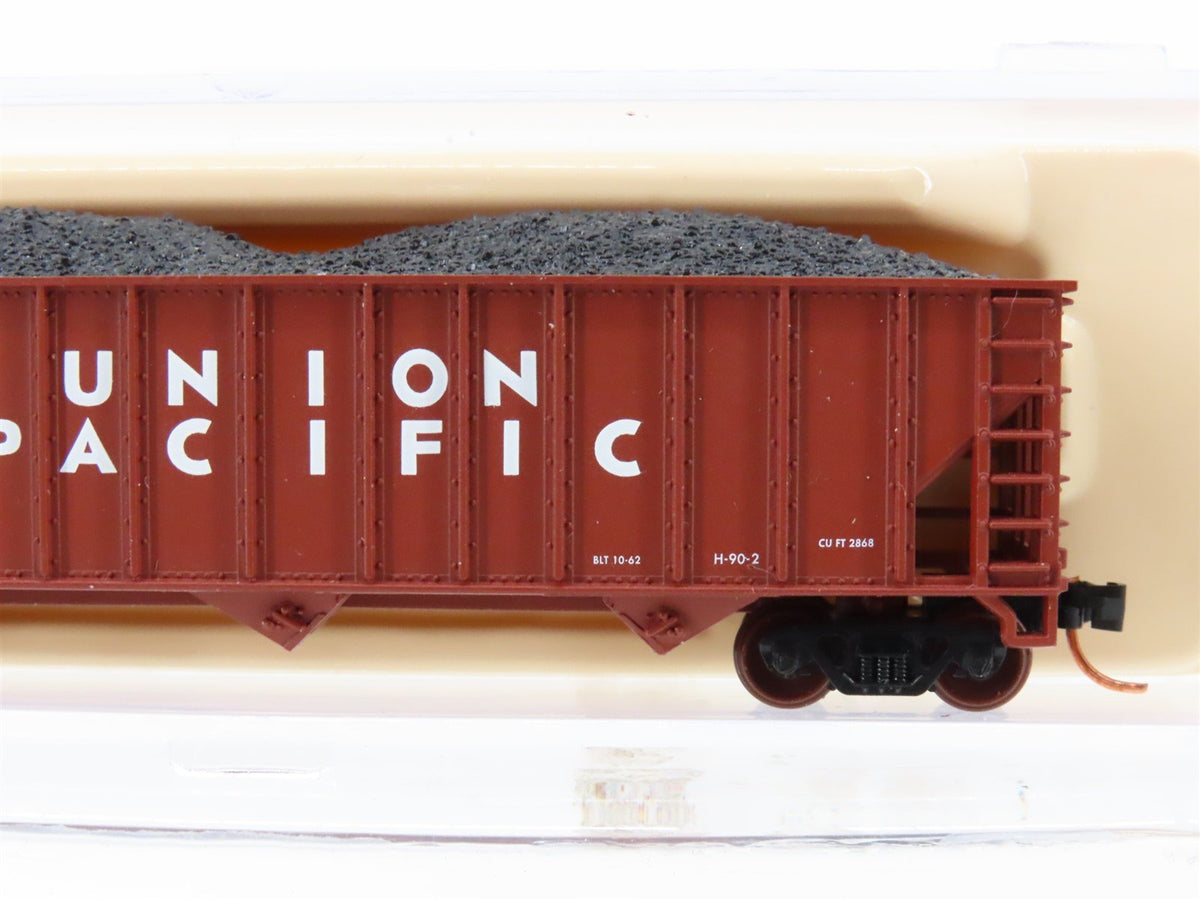 N Scale Atlas 32632 UP Union Pacific 90-Ton 3-Bay Hopper #18428 w/ Load