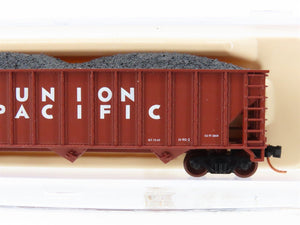 N Scale Atlas 32632 UP Union Pacific 90-Ton 3-Bay Hopper #18428 w/ Load