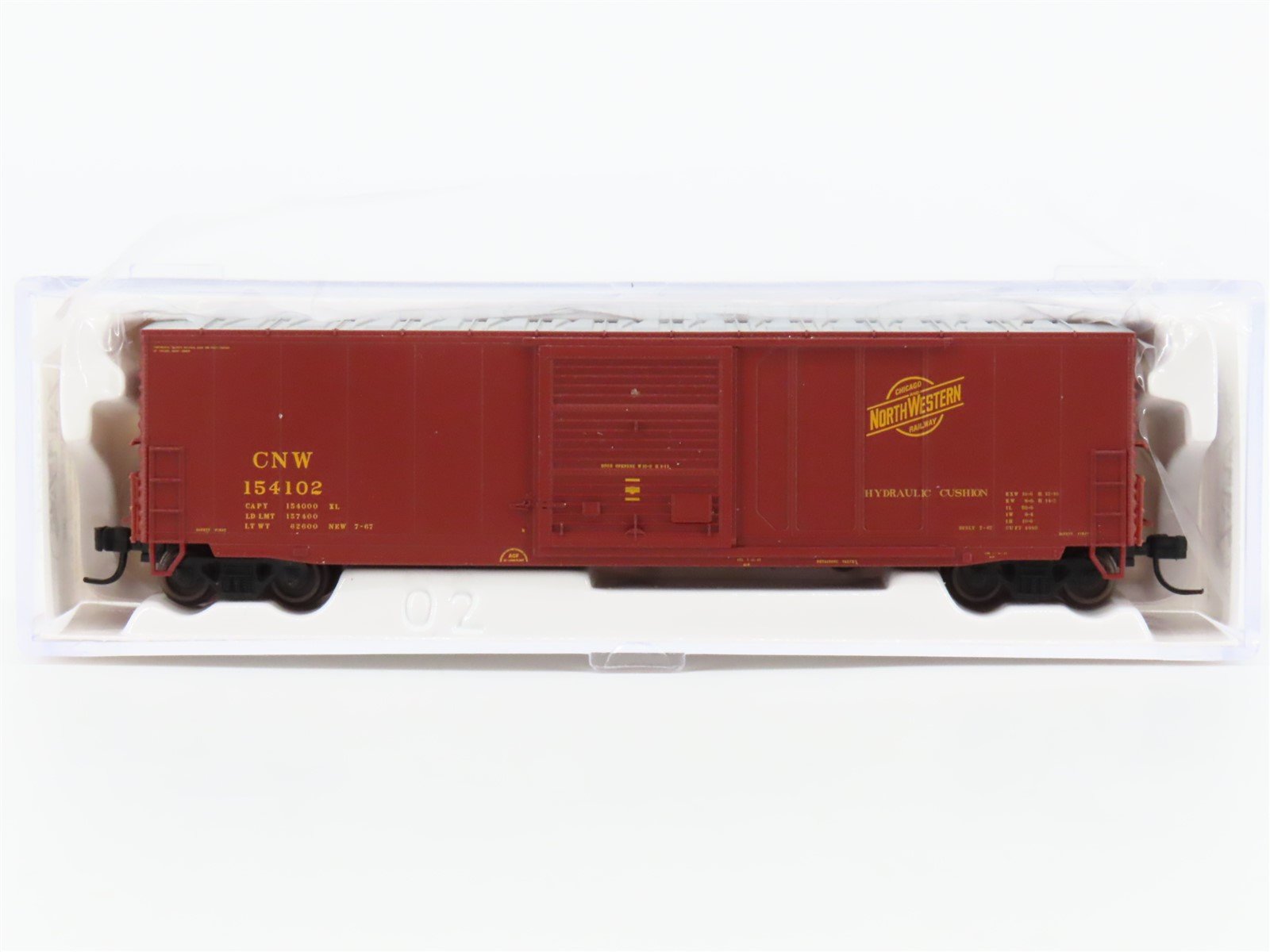 N Atlas 45001 CNW Chicago & North Western 50' Precision Design Box Car #154102