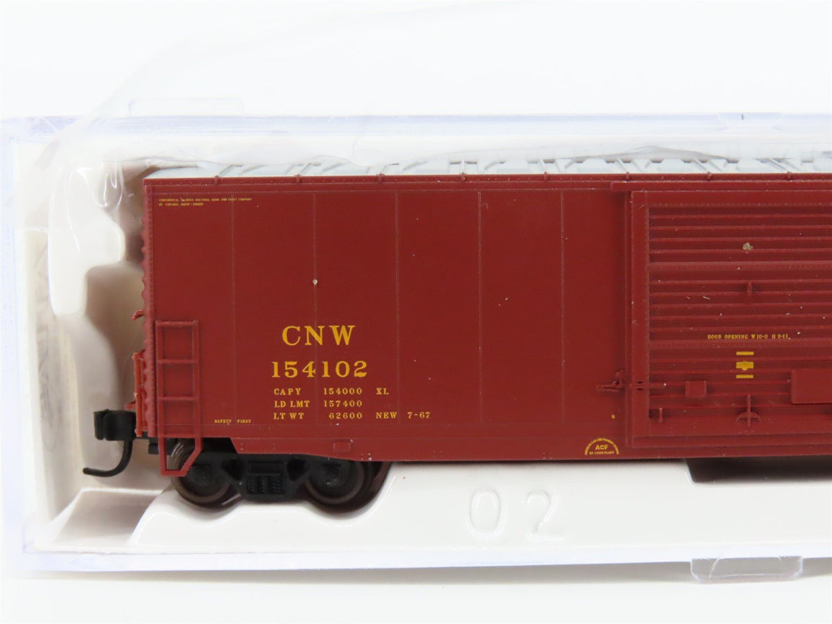 N Atlas 45001 CNW Chicago &amp; North Western 50&#39; Precision Design Box Car #154102