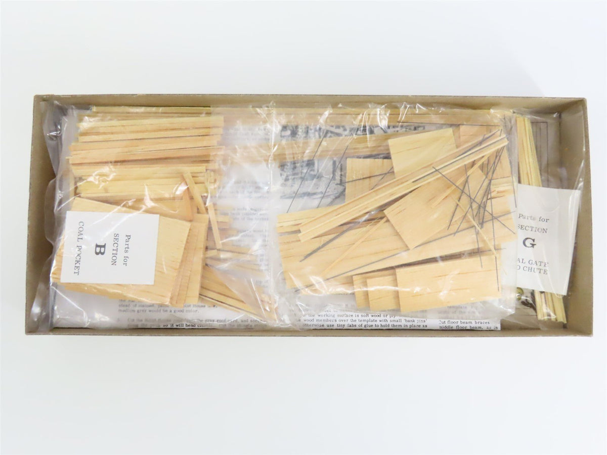 HO/HOn3 Scale Campbell Scale Models Kit #357 Coaling Station